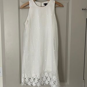 Ann Taylor White Dress, Size 2